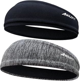 Boldfit Polyester Blend Head Band for Man Sports Head Bandana for Men & Women Gym Hair Band for Men Workout, Running Breathable, Non-Slip & Quick Drying Head Bands for Long Hair