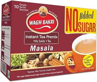 Wagh Bakri Masala Instant Tea Premix, Chai Tea, 80 Grams, masala chai