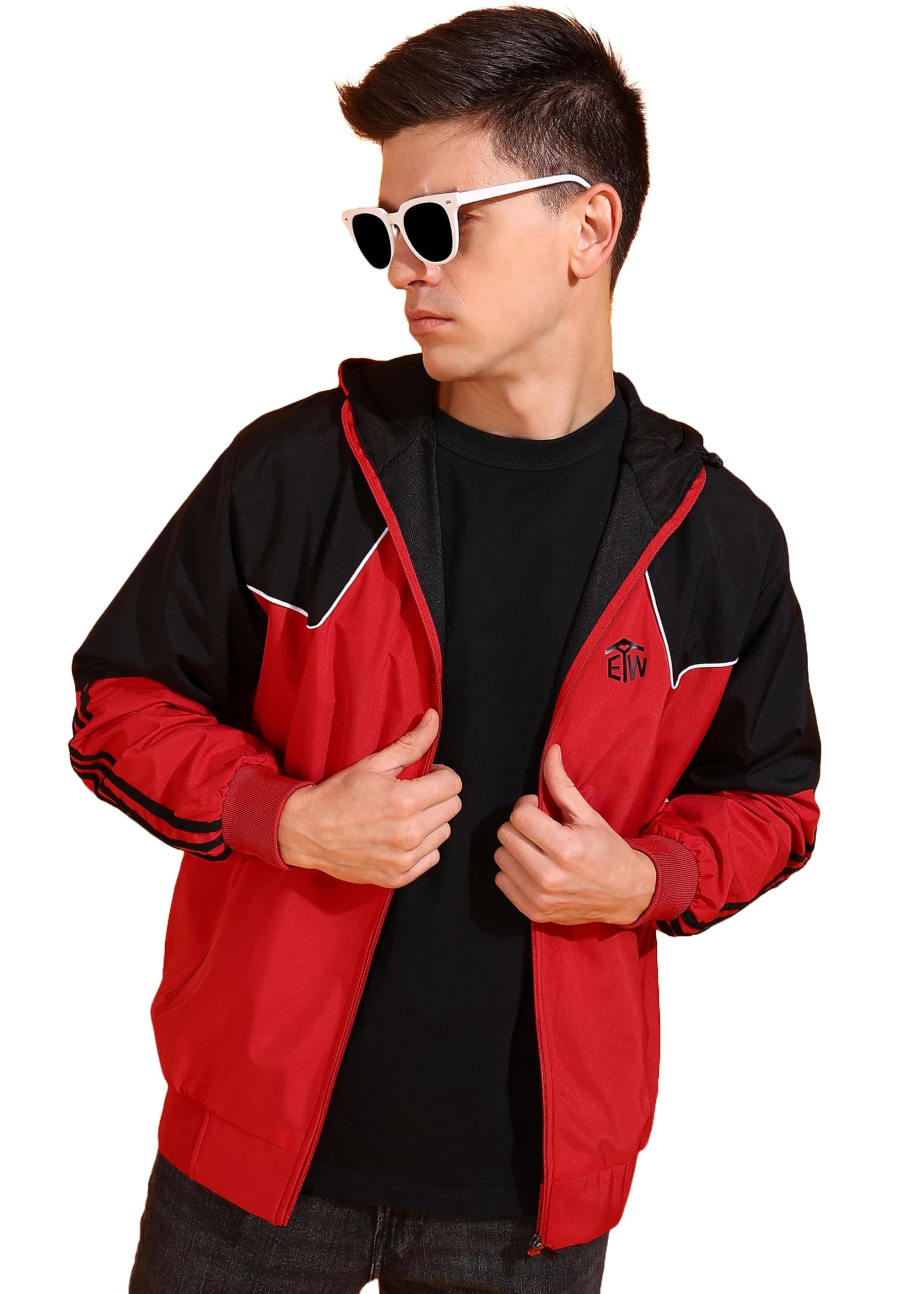 eKools Men Stylish Windcheater Jacket (Wind100)
