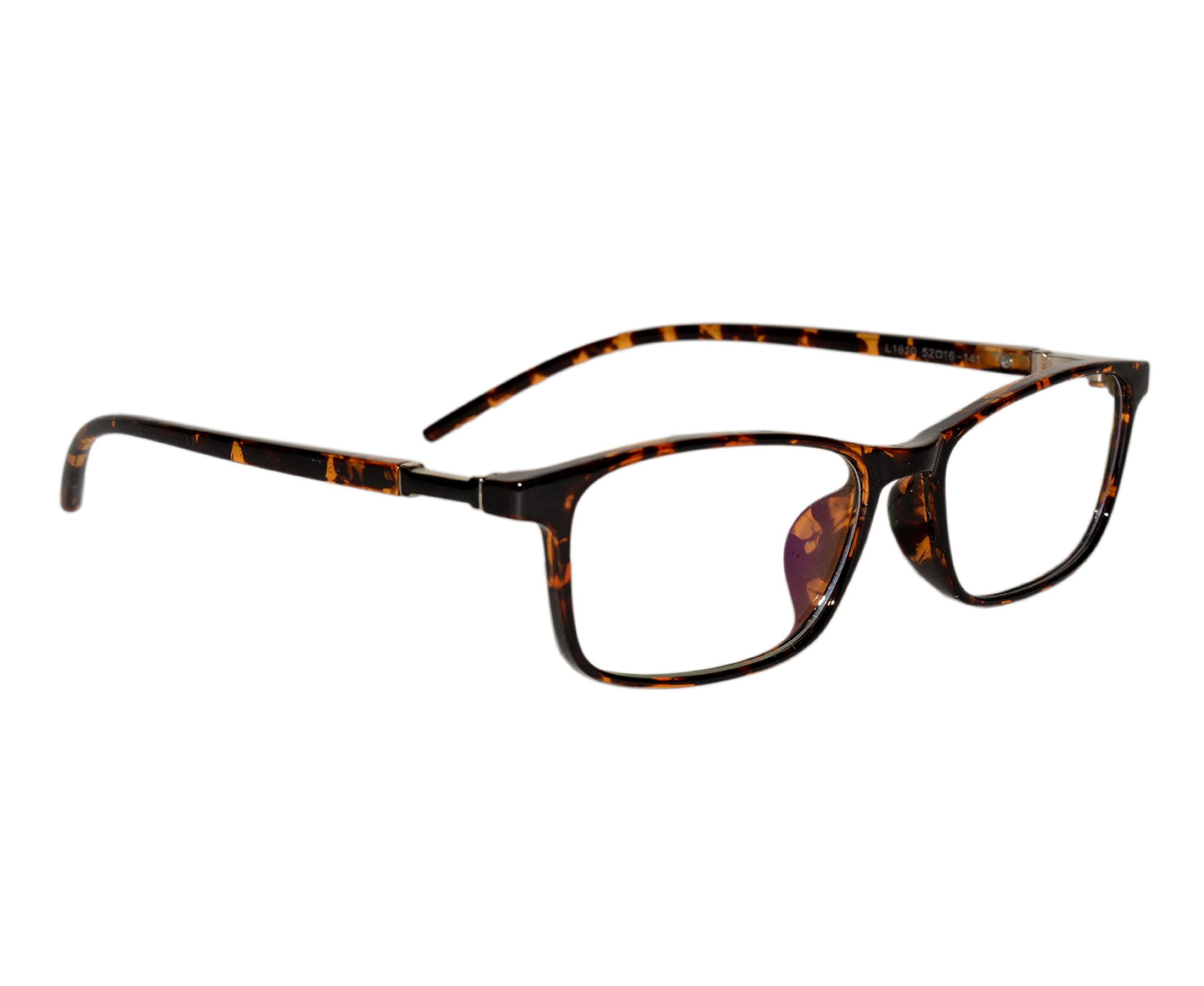 Peter Jones Rectangle Anti Glare Reading Glasses for Women | Computer Readers UV Protection Lenses (AG046)