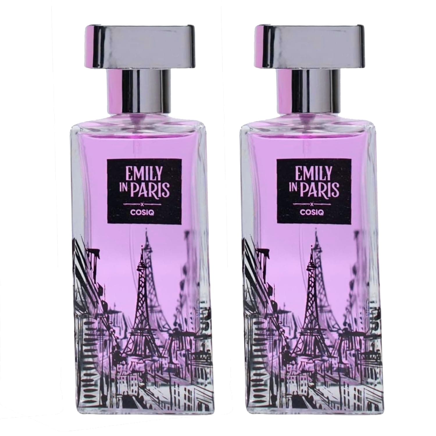 Cos-IQ Emily In Paris Merci Eau de Parfum for Men, 100ml Pack of 2