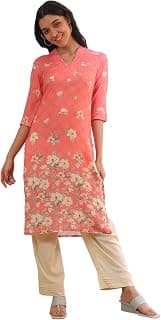 Aurelia Women's Printed Straight Kurta