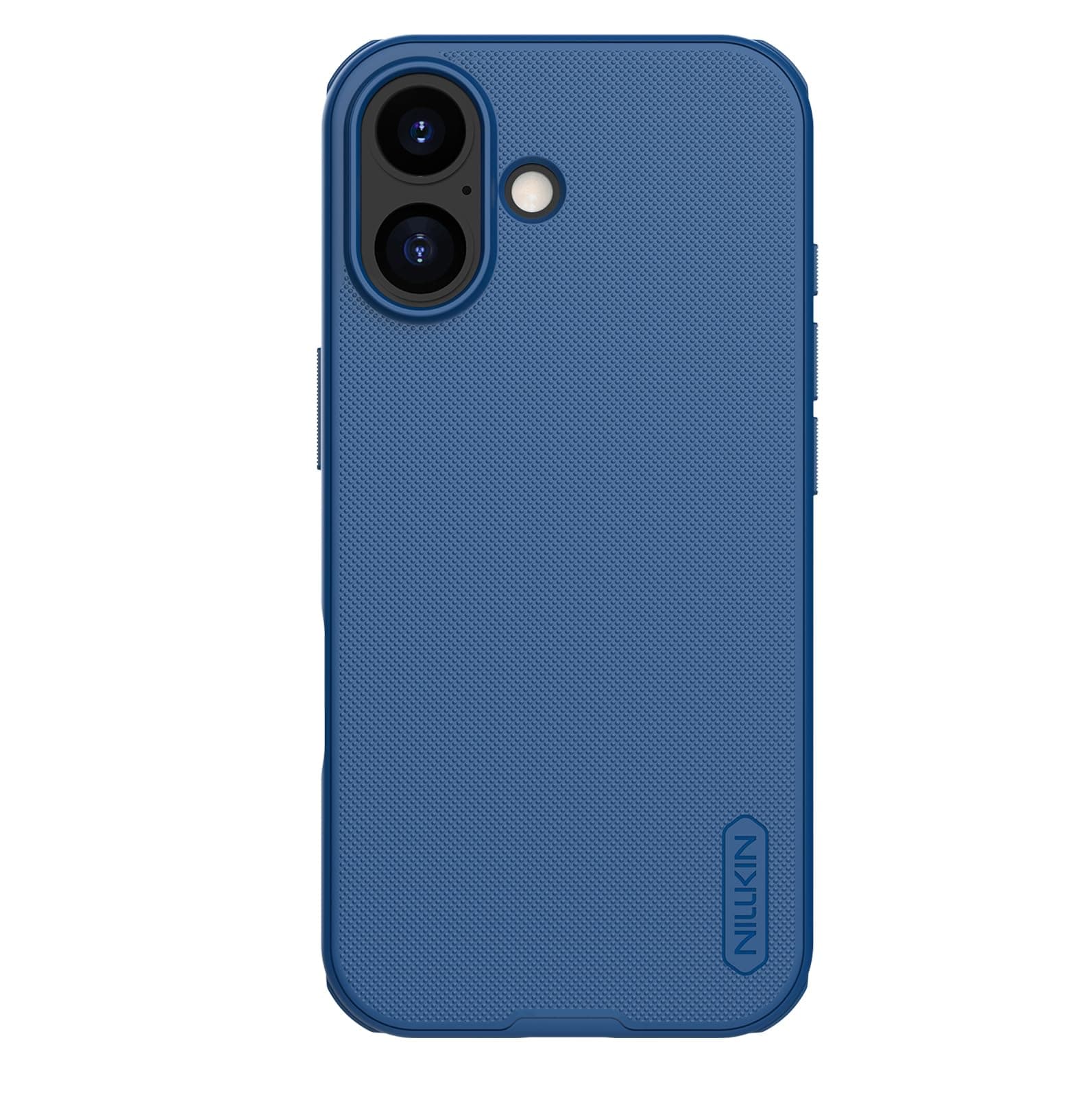 PRITO Nilkin® Slim Matte Series case for iPhone 17, Shockproof and Scratch-Resistant, Lightweight Case for (Blue, 17)