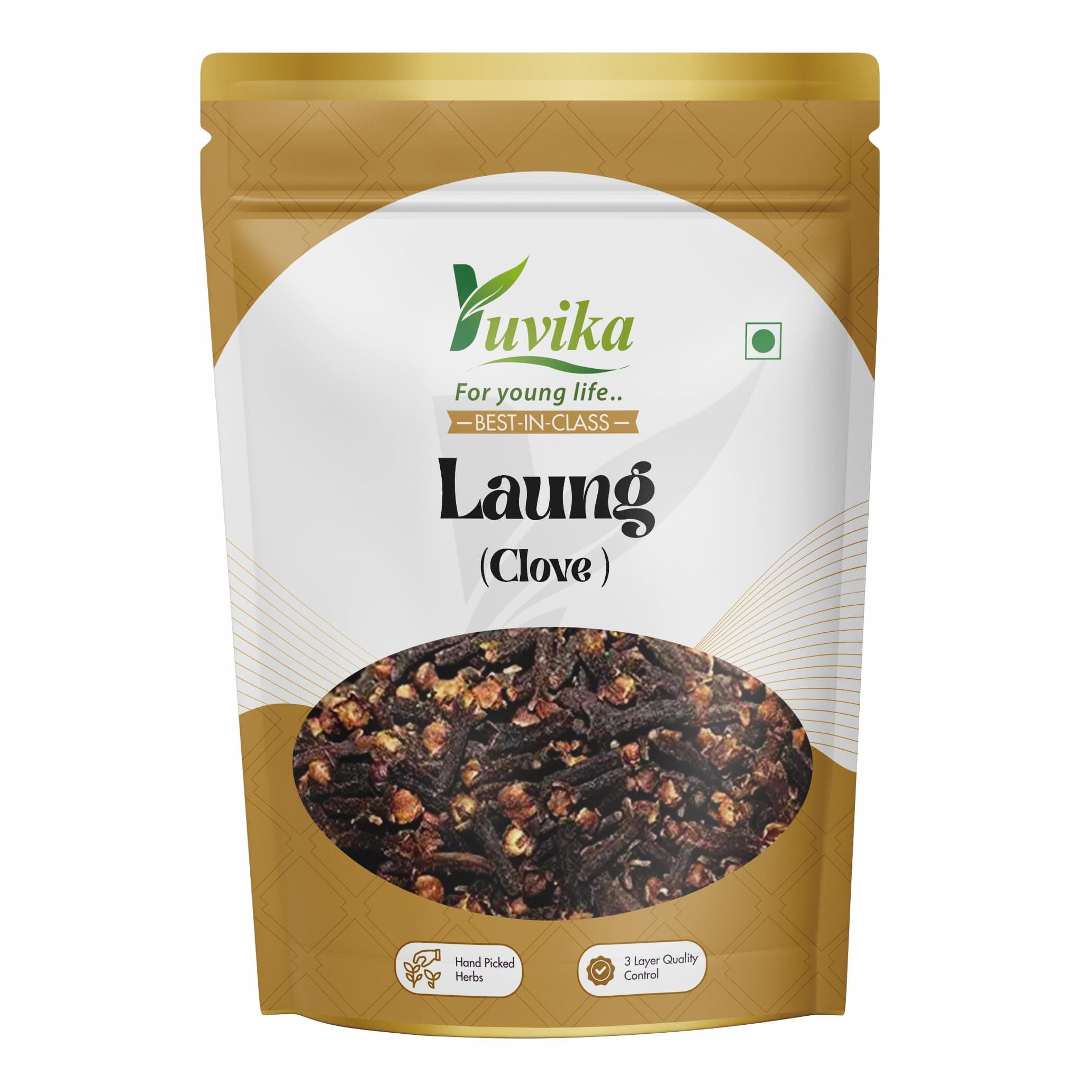 YUVIKA Laung – Syzygium Aromaticum – Clove 200 Grams | Whole Dried Cloves | Aromatic Spice for Cooking, Tea & Traditional Preparations