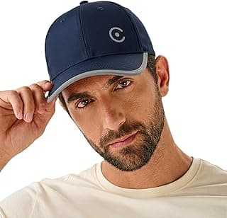 Coreteq Dry Fit Cap for Men & Women Original Branded Baseball Caps for Mens Summer | Cricket Gym Accessories for Man | Lightweight Breathable Waterproof UV Sun Protection Topi Hat | Adjustable