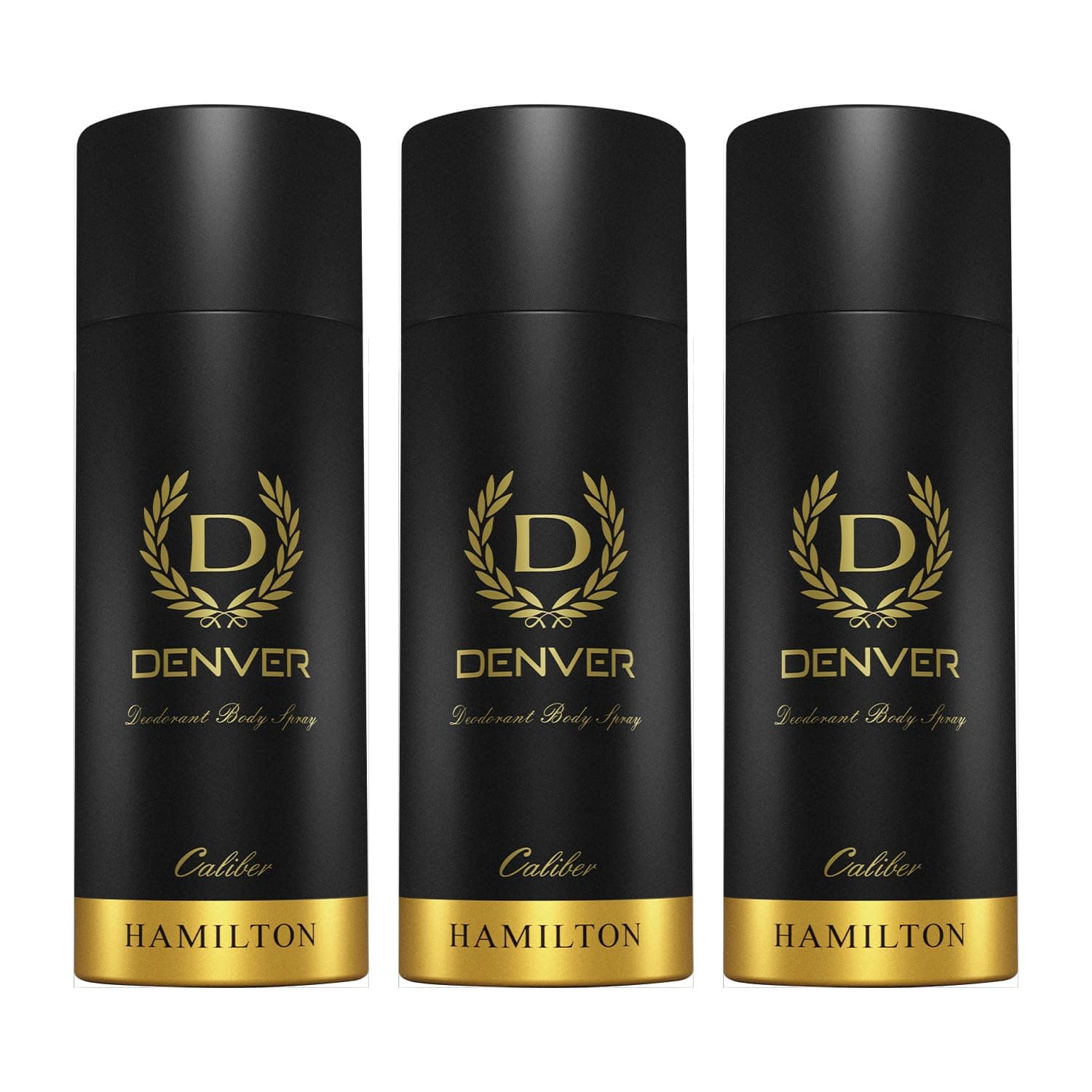 Denver Caliber Deodorant for Men 150ml (Pack of 3)| Long Lasting Fragrance