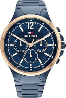 Tommy Hilfiger Blue Dial Blue Stainless Steel Strap Analog Watch for Women-TH1782601