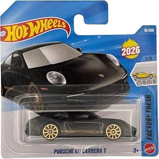 Hot Wheels Porsche 911 Carrera T Factory Fresh 1/5 (Black)