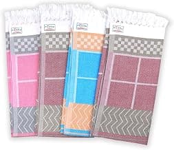 RAMRAJ COTTON Light Weight Bath Towel | High Quality Towels | Assorted Colours |Towel Size - 0.75M X 1.50M
