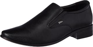 Lee Cooper LC2034B2R Men’s Lightweight Leather Shoes | Comfortable, Stylish Slip-On Formal Footwear for Office, Business