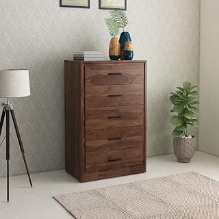 HomeTown Antwerp Chest of 5 Drawers in Sheesham Colour