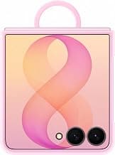 Samsung Galaxy Z Flip8 Silicone Ring Magnet Case, Pink