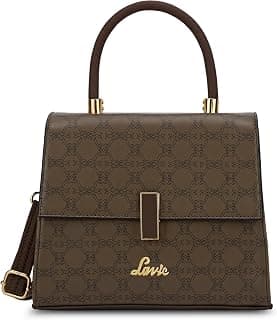 Lavie Women's Monoprint Gypsy Flap Satchel Bag | Satchel Handbag for Work | Ladies Purse | Stylish Shoulder Bag | Gift for Women