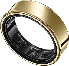 Samsung Galaxy Ring (Smartchoice), with Smart AI, Size First W/Sizing Kit, No App Subscription, Fitness Monitor, Sleep Tracker, Up to 7-Day Battery, Size 13, Titanium Gold