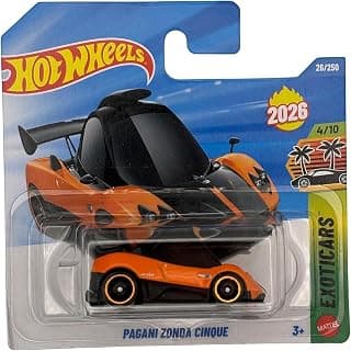Hot Wheels Pagani Zonda Cinque 4/10 (Orange)