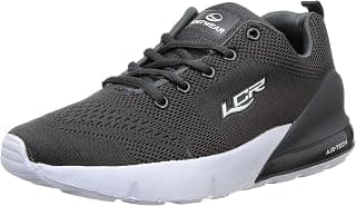 LANCER Mens North-1 Grey Running Shoe - 6 UK (NORTH-1DGR-6)