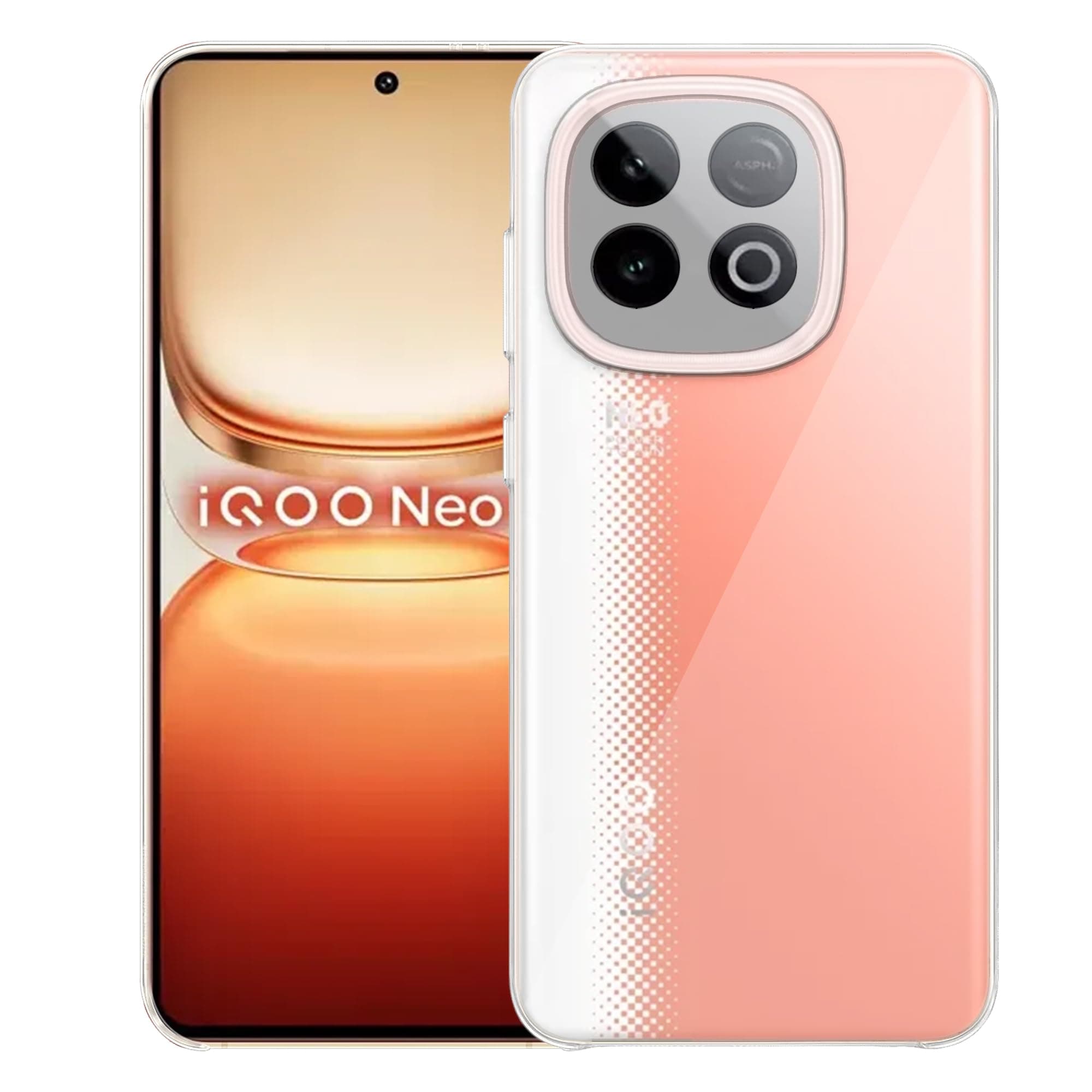Amazon Brand - Solimo for Iqoo Neo 10 5G Premium Transparent Soft Silicon Crystal Clear Back Cover [Transparent]