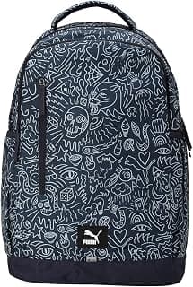 PUMA Unisex-Adult AOP Backpack IND, Intense Blue-Nimbus Cloud-AOP, X (7854302)