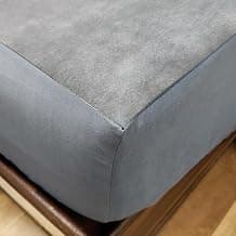 Premium 100 Percent Waterproof Mattress Protector with Elastic Non-Woven | Hypoallergenic Mattress Cover Fitted Bed Protector for King Size Bed 72x84 Inch Fit On 10 Inch 6X7 Feet, Dark Grey