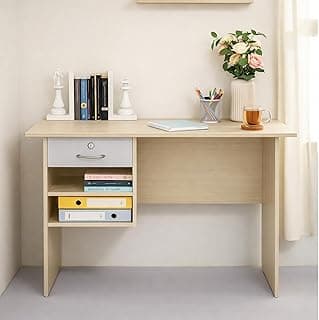 Green Soul Rhine Office Table (2026 Edition) for Home & Office, Lockable Drawer, Computer/Writing Desk for Home, Adults & Students | European Light |3 Year Assurance