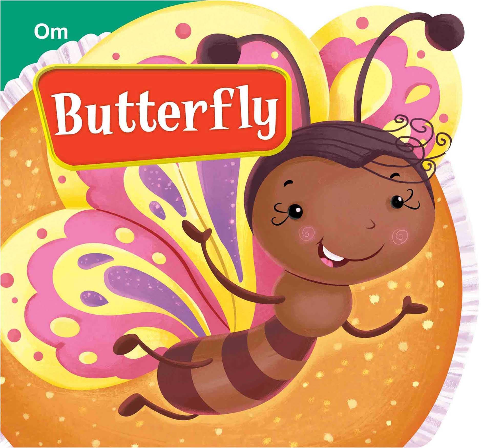 Board Book : Butterfly ( Animals and Birds ) - Cutout Board Books