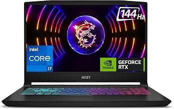 MSI Katana 15, Intel 13th Gen. i7-13620H, 40CM FHD 144Hz Gaming Laptop (16GB/1TB NVMe SSD/Windows 11 Home/MSO 2021/NVIDIA GeForce RTX 4050, GDDR6 6GB/Black/2.25Kg) B13VEK-2220IN