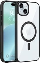 ZAP CASE Back Case Cover Compatible for iPhone 15 | Compatible for iPhone 15 Back Case Cover | Scratch-Resistant| Black