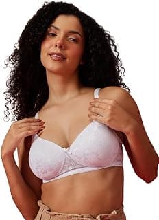 Clovia Women Lace Padded Non-Wired Bra