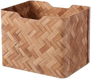 Ikea Box, bamboo/brown, 25x32x25 cm