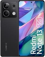 Redmi Note 13 5G (Stealth Black, 6GB RAM, 128GB Storage) | 5G Ready | 120Hz Bezel-Less AMOLED | 7.mm Slimmest Note Ever | 108MP Pro-Grade Camera