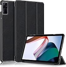 ProElite Slim Trifold Flip case Cover for Redmi Pad 10.6" Tablet [Auto Sleep Wake Feature], Black | Slim
