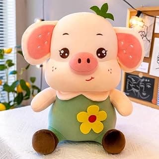 ZEXSAZONE Toy Cute Pig Soft Toy Colored Huggable Bear | 32cm | Plushie Soft Toys for Kids | Plush Soft Toys for Baby Boys and Girls Kids - Teddy | Best Valentine Gift (Green)