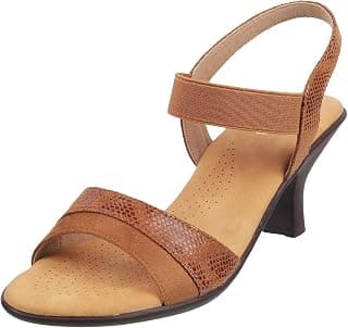Mochi Women's Faux Leather Comfy Fashion Sandals