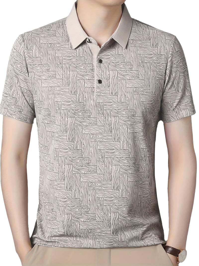 TOPLOT T Shirt for Men || Men Casual T-Shirt || Regular Fit || Printed Polo || Available in Combo Packs (Printed-Polo-5218)