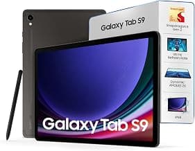 Samsung Galaxy Tab S9, S Pen in-Box, 27.81 cm (11 inch) Dynamic AMOLED 2X Display, RAM 8 GB, ROM 128 GB Expandable, Wi-Fi Tablet, Gray