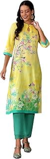 Aurelia Women Viscose Regular Fit Regular Kurta -