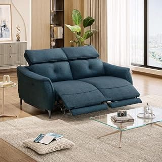 Wakefit Curacao Sofa with Motion Deep Ocean - Two Seater