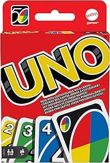 Mattel Games Uno Game Display (50Th Anniversary Logo) for Adult