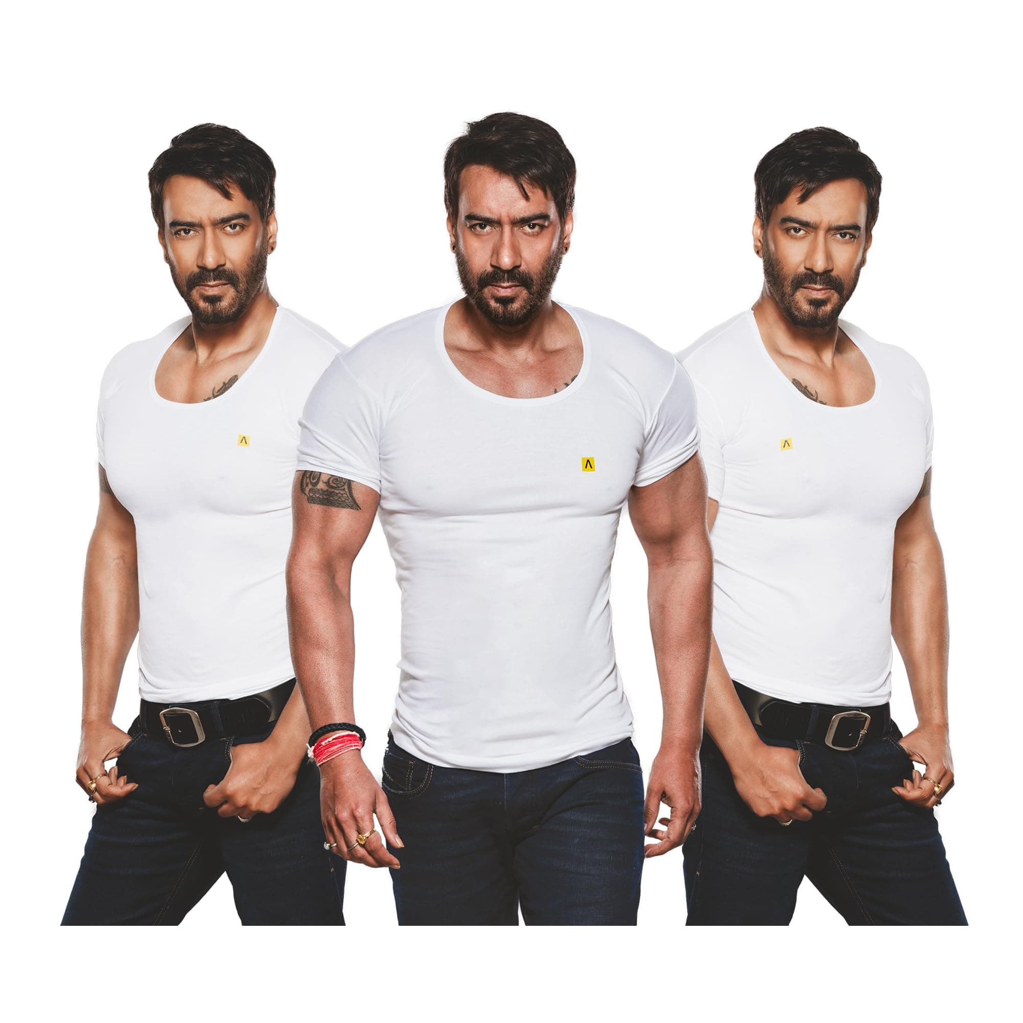 Amul Comfy Men’s Vest | 100% Cotton Single Jersey Fabric | U Neck Sleeveless Innerwear | Ultra Soft Hand Feel | Seamless Body | Superior Comfort | Color May Vary (Pack of 3)