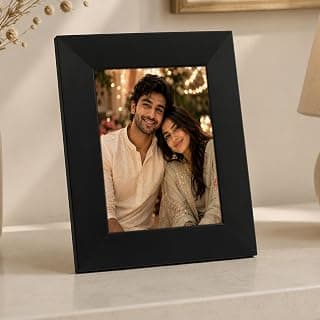 Art Street Synthetic Table Photo Frame for Home Décor - 5 x 7 Inches Black