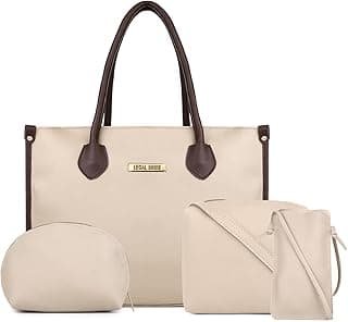 LEGAL BRIBE Textured Tote Bag Combo Of 4