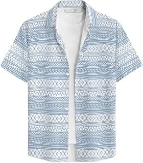 BULLMER Trendy Regular Fit Printed Causal Shirt for Men - Pack of 1