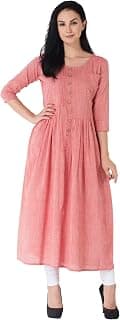 GOD BLESS Women's Cotton Regular Kurta