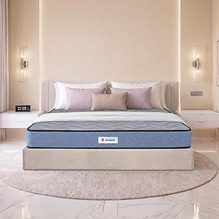 Sleepwell Ortho Pro Latex Mattress | King Size 75x70x6 Inch | 100% Pure Natural Latex Orthopedic Support | Pressure Relief | Cool Yarn Fabric | Neem Fresche Anti-Microbial | 10 Years Warranty