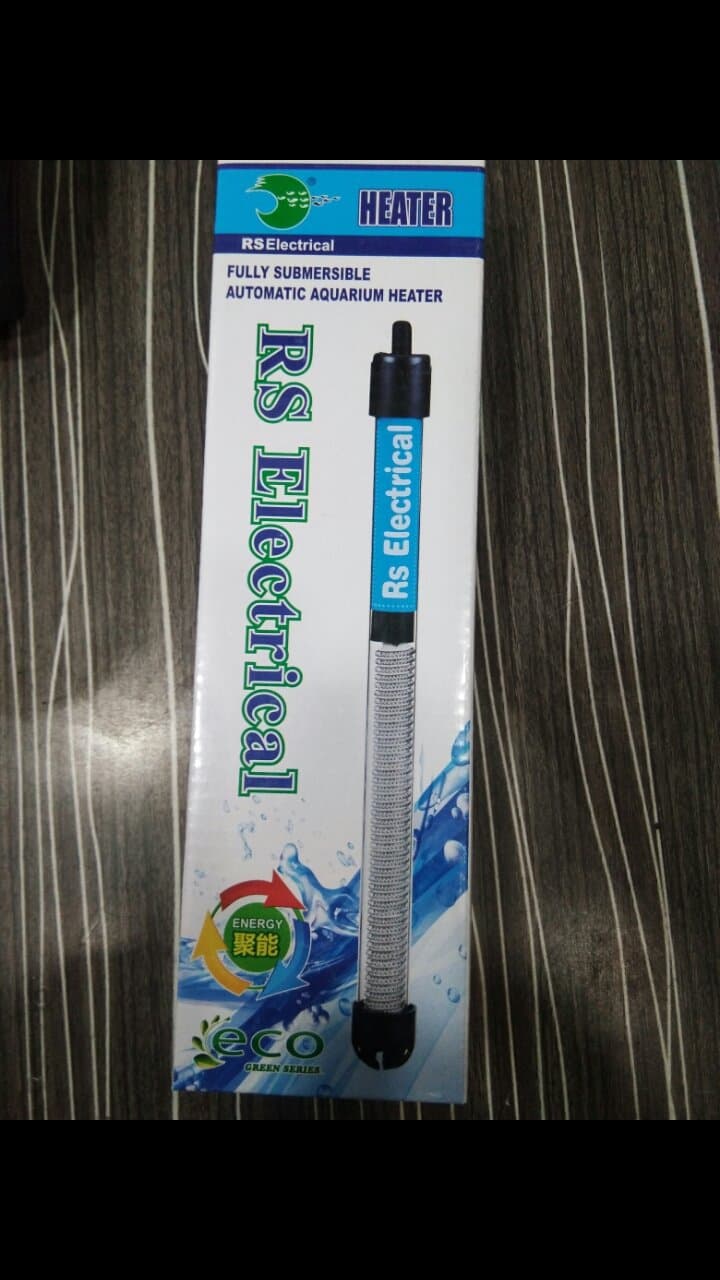 RS Electrical Colourful Aquarium 100 Watts Aquarium Heater, 1 Piece