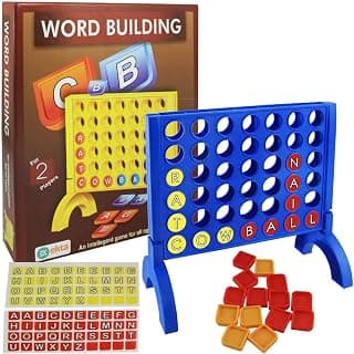 G F S Word Building Board Game Family Game, for All Ages (Multicolor, Pack of 1)