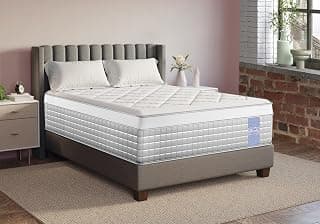LOOM & NEEDLES 78x60x12 Inches Queen Size Mattress | Hybrid Latex Pocket Spring Mattress | Zero Gravity Partner Disturbance | 5 Zoned Euro Top 7 Layer Medium Firm Memory Gel Foam Eurotop Mattresses