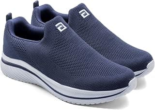 ASIAN Wonderwalk-11 Men’s Walking Shoes | Ultra-Light Slip-On Comfort with Cushioned Sole | Breathable, Stylish, Perfect for Work, Travel & Daily Use