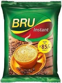 Bru Instant Coffee Refill, 50 Gram - Ground, Packet