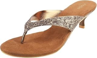 Mochi Women's Party Slip On Heel Fashion Sandals